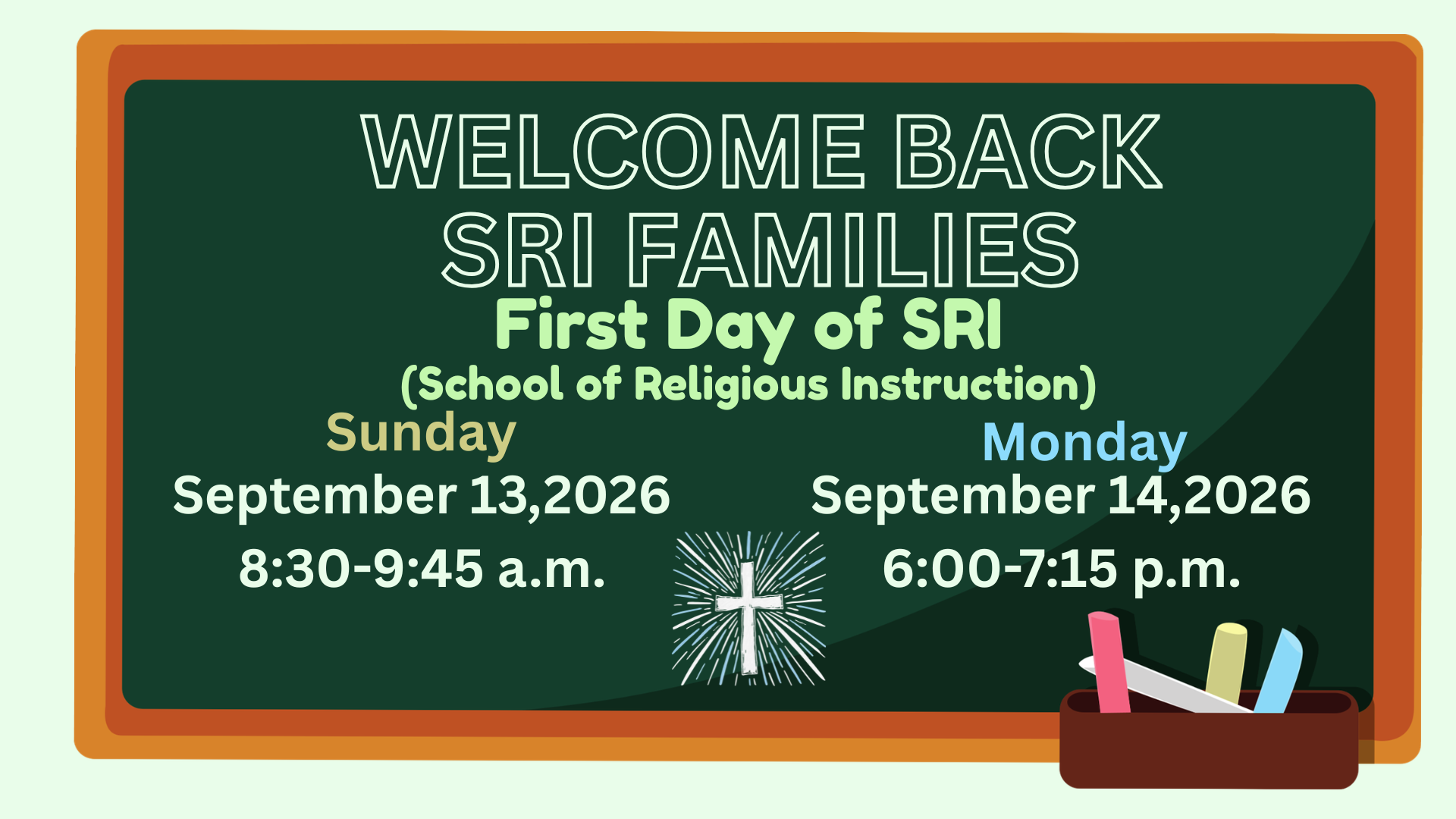 Welcome Back